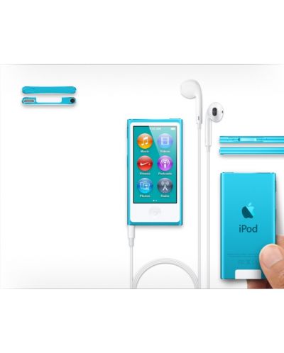 Apple iPod nano - Blue - 6