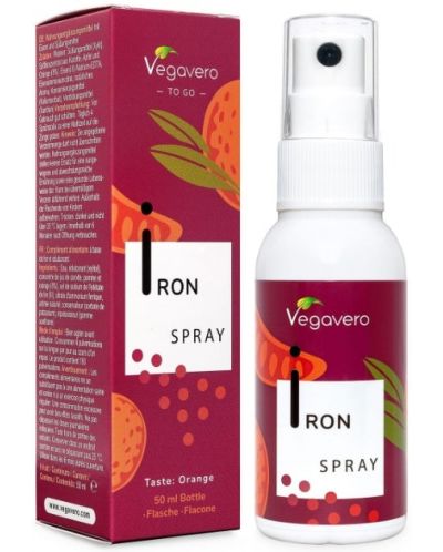 Iron Spray, портокал, 50 ml, Vegavero - 1