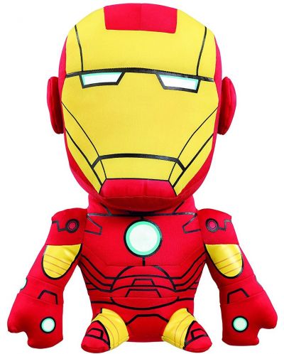 Плюшена играчка Abysse: Marvel - Iron Man, 24 cm - 1