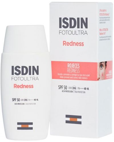 Isdin FotoUltra Слънцезащитен флуид Redness, SPF 50+, 50 ml - 1
