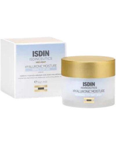 Isdin Isdinceutics Крем за нормална и суха кожа Hyaluronic Moisture, 50 ml - 1