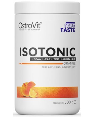 Isotonic Powder, портокал, 500 g, OstroVit - 1
