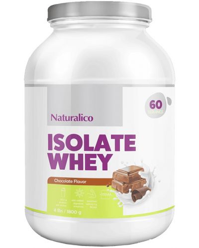 Isolate Whey, шоколад, 1800 g, Naturalico - 1