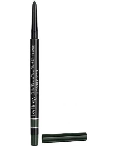 IsaDora Водоустойчив молив-очна линия, 67 Dark green, 0.35 g - 1