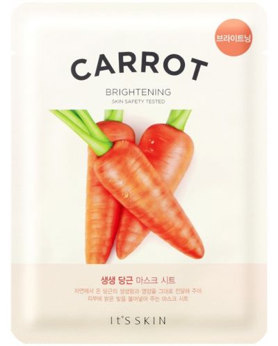 It's Skin The Fresh Лист маска за лице Carrot, 19 g - 1