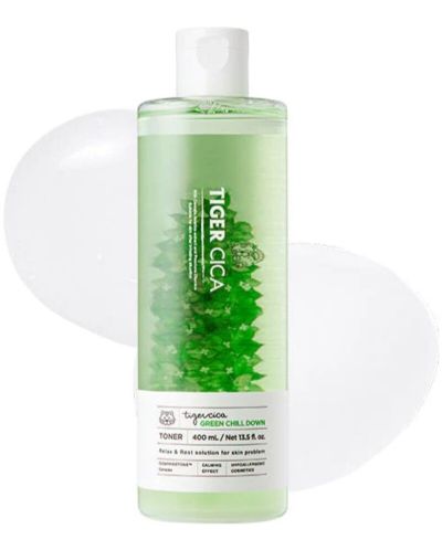 It's Skin Tiger Cica Green Успокояващ тонер за лице, 400 ml - 2