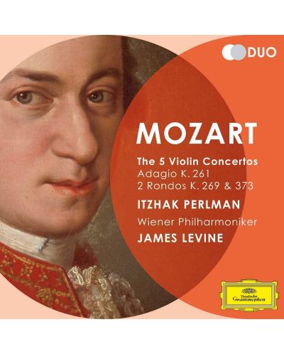 Itzhak Perlman - Mozart, W.A.: The 5 Violin Concertos; Adagio K.261; 2 Rondos K.269 &amp; 373 (2 CD)
