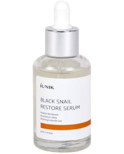 iUNIK Black Snail Възстановяващ серум за лице, 50 ml - 1