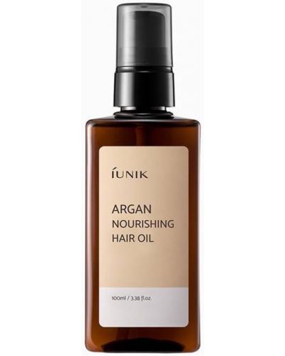 iUNIK Подхранващо масло за коса Argan Nourishing, 100 ml - 1
