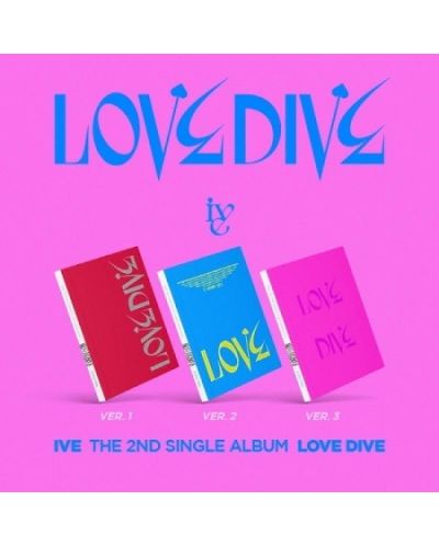 IVE - Love Dive, Version 3 (CD Box) - 2