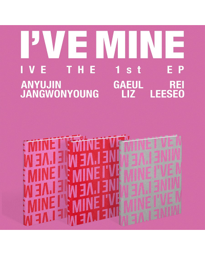 IVE - I'VE MINE, Either Way Version, Pink (CD Box) - 2