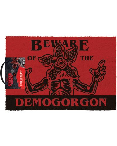 Изтривалка за врата Pyramid Television: Stranger Things - Beware Demogorgon - 1