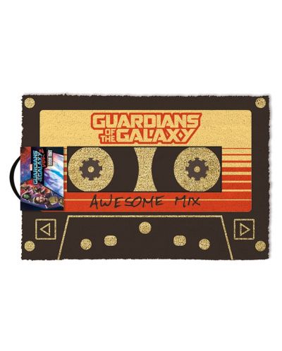 Изтривалка за врата Pyramid - Guardians Of The Galaxy - Awesome Mix, 60 x 40 cm - 1