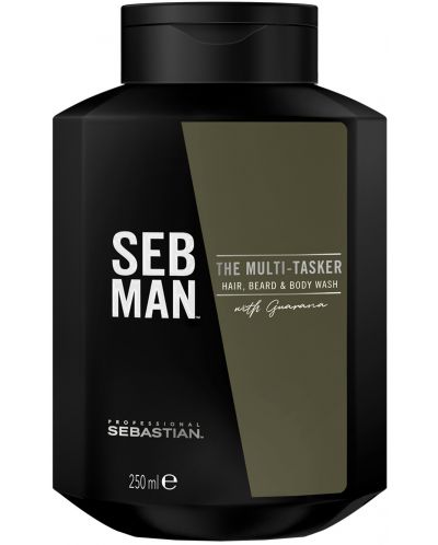 Sebastian Professional Seb Man Мултифункционален шампоан Multi-tasker, 250 ml - 1