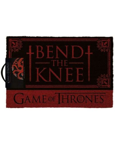 Изтривалка за врата Pyramid - Game Of Thrones (Bend The Knee) , 60 x 40 cm - 1