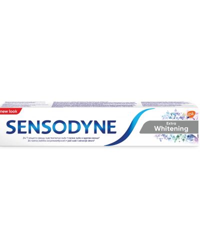 Sensodyne Избелваща паста за зъби Extra Whitening, 75 ml - 1