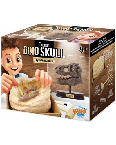Изследователски комплект Buki Museum - Skull, T-Rex - 1