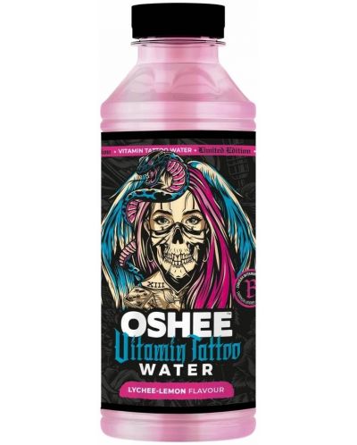 Изотонична витаминова вода, личи и лимон, 555 ml, Oshee - 1