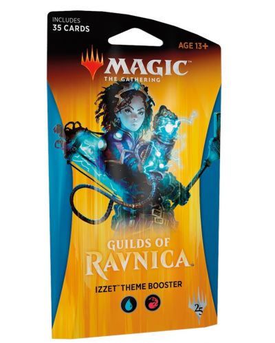 Magic the Gathering: Guilds of Ravnica Theme Booster – Izzet (blue/red) - 1