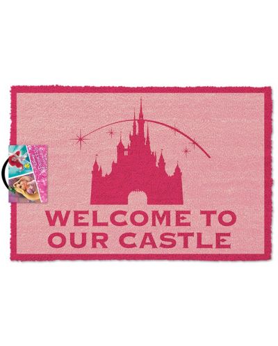Изтривалка за врата Pyramid - Disney Princess - Welcome To Our Castle, 60 x 40 cm - 1