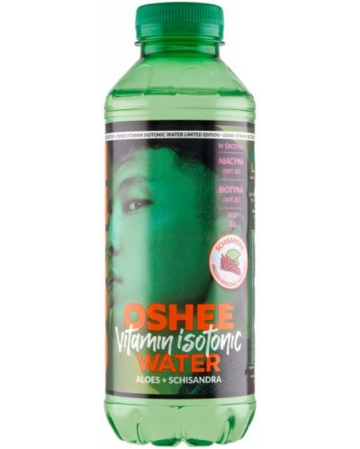 Изотонична витаминова вода, алое вера, 555 ml, Oshee - 1
