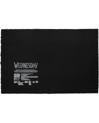 Изтривалка за врата SD Toys Television: Wednesday - Nevermore Academy, 60 x 40 cm - 2