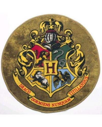 Изтривалка за врата Quantum Mechanix Harry Potter - Hogwarts Crest, 61 cm - 1