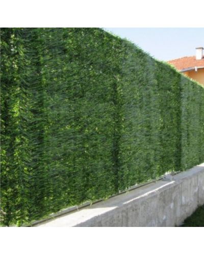 Изкуствено озеленяване за огради Rossima - Бор, 2 х 3 m, зелено - 1