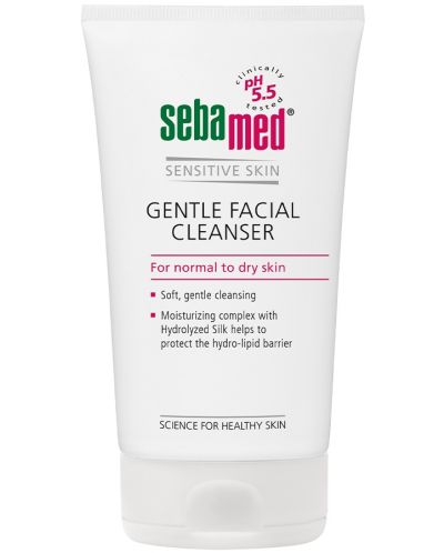 Sebamed Измивен гел за лице, за суха кожа, 150 ml - 1