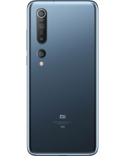 Смартфон Xiaomi - Mi10, 256GB, сив - 3