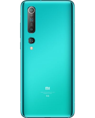 Смартфон Xiaomi - Mi10, 256GB, зелен - 2