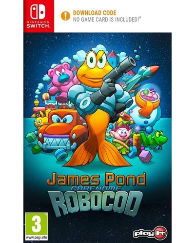 James Pond: Operation Robocod - Код в кутия (Nintendo Switch) - 1