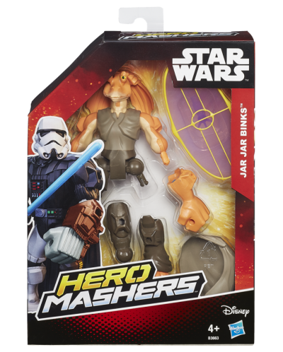 Star Wars Hero Mashers: Фигурка - Jar Jar Binks - 1