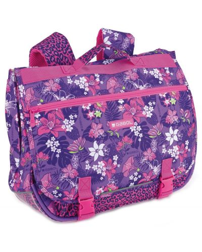 Класическа ученическа чанта с презрамки Gabol Jasmine - 1