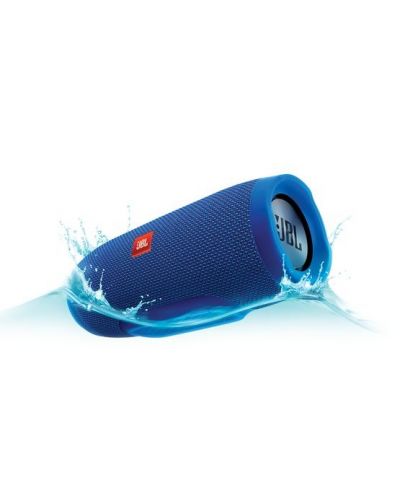 Портативна колонка JBL - Charge 3, синя