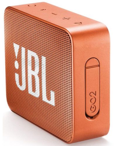 Мини колонка JBL GO 2  - оранжева - 3