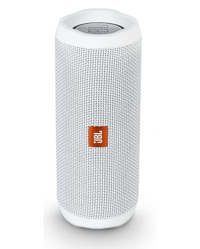 Портативна колонка JBL - Flip 4, бяла