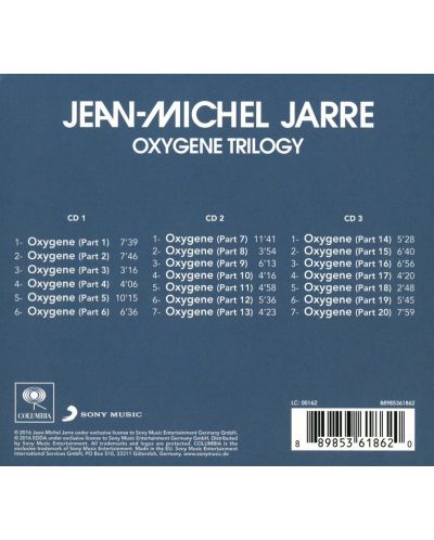 Jean-Michel Jarre - Oxygene Trilogy (CD) - 2