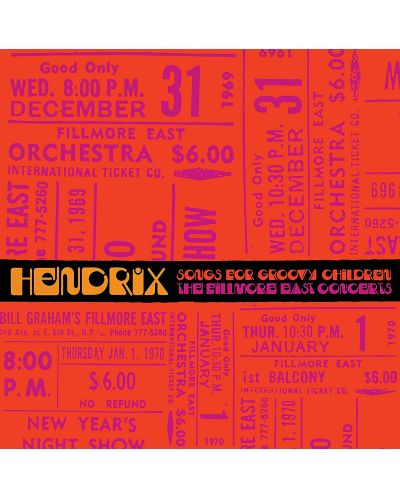 Jimi Hendrix - Songs For Groovy Children: The Fillmore East Concerts (CD Box) - 1