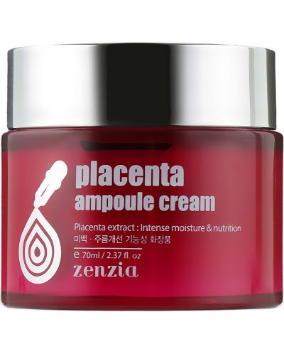 Jigott Zenzia Крем за лице Placenta, 70 ml - 1