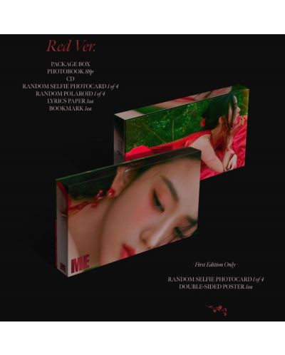 Jisoo (Blackpink) - Me, Red Version (CD Box) - 3