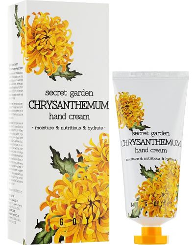 Jigott Secret Garden Крем за ръце Chrysanthemum, 100 ml - 1