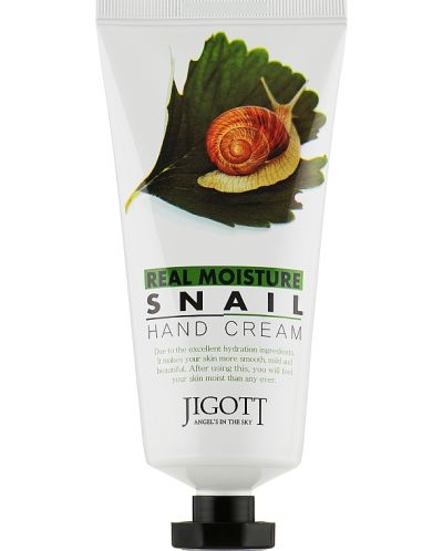 Jigott Real Moisture Крем за ръце Snail, 100 ml - 1