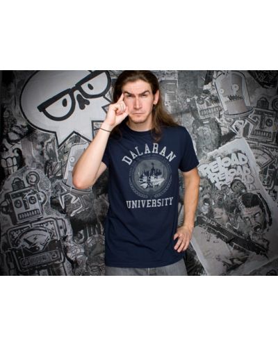 Тениска Jinx World of Warcraft Dalaran University, синя - 4