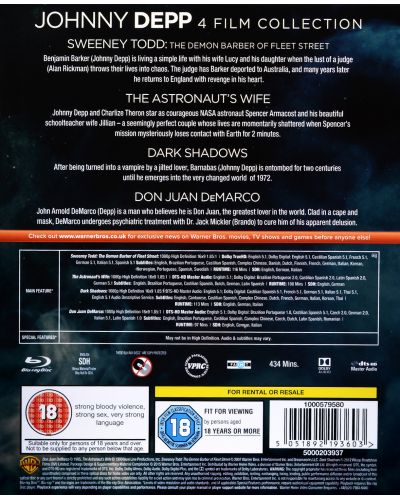 Johny Depp - 4 Film Collection (Blu-Ray) - 4