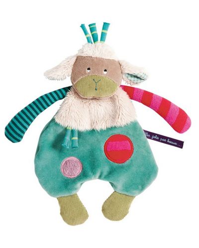 Мека играчка Moulin Roty Jolis pas Beaux - овчица, 26 см