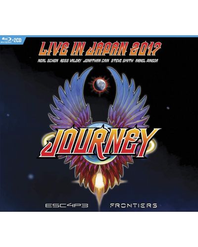 Journey - Escape &amp; Frontiers Live In Japan (2 CD + Blu-Ray)