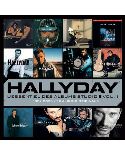 Johnny Hallyday - L'Essentiel Des Albums Studio Vol. 2 (CD Box)