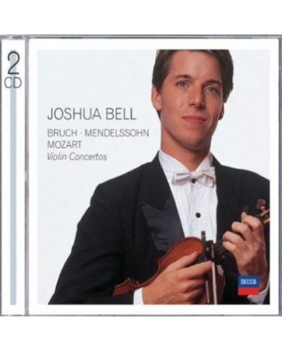Joshua Bell - Violin Concertos by Mendelssohn, Bruch, Mozart (2 CD)