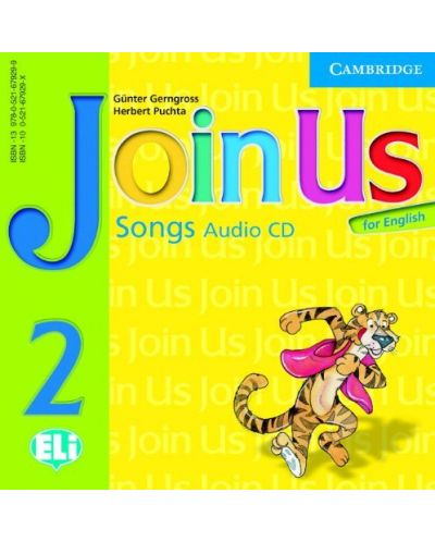 Join Us for English 2: Английски език - ниво Pre-A1 (CD с песни) - 1